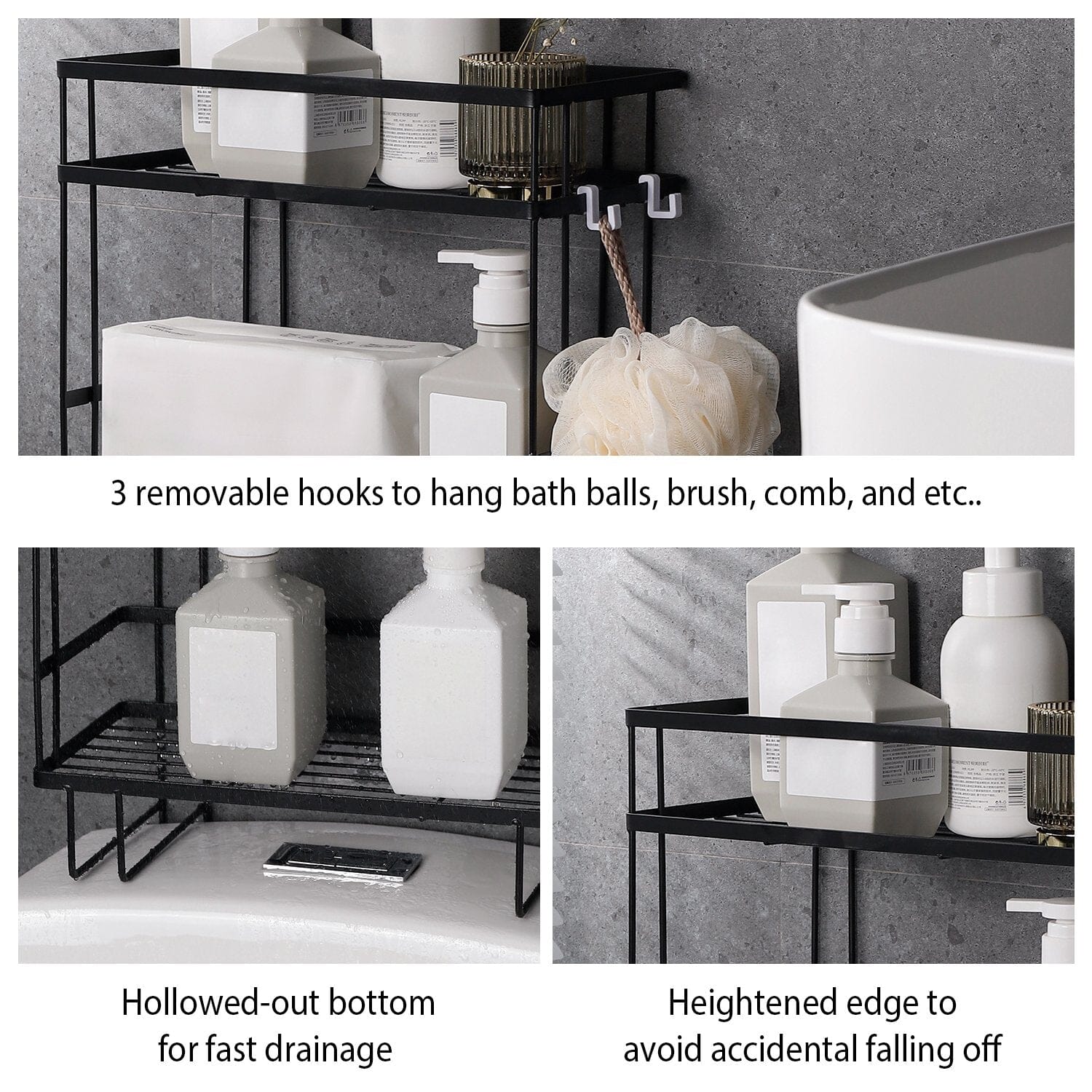 2-Tier Over the Toilet Storage Shelf Rack Clearance Online