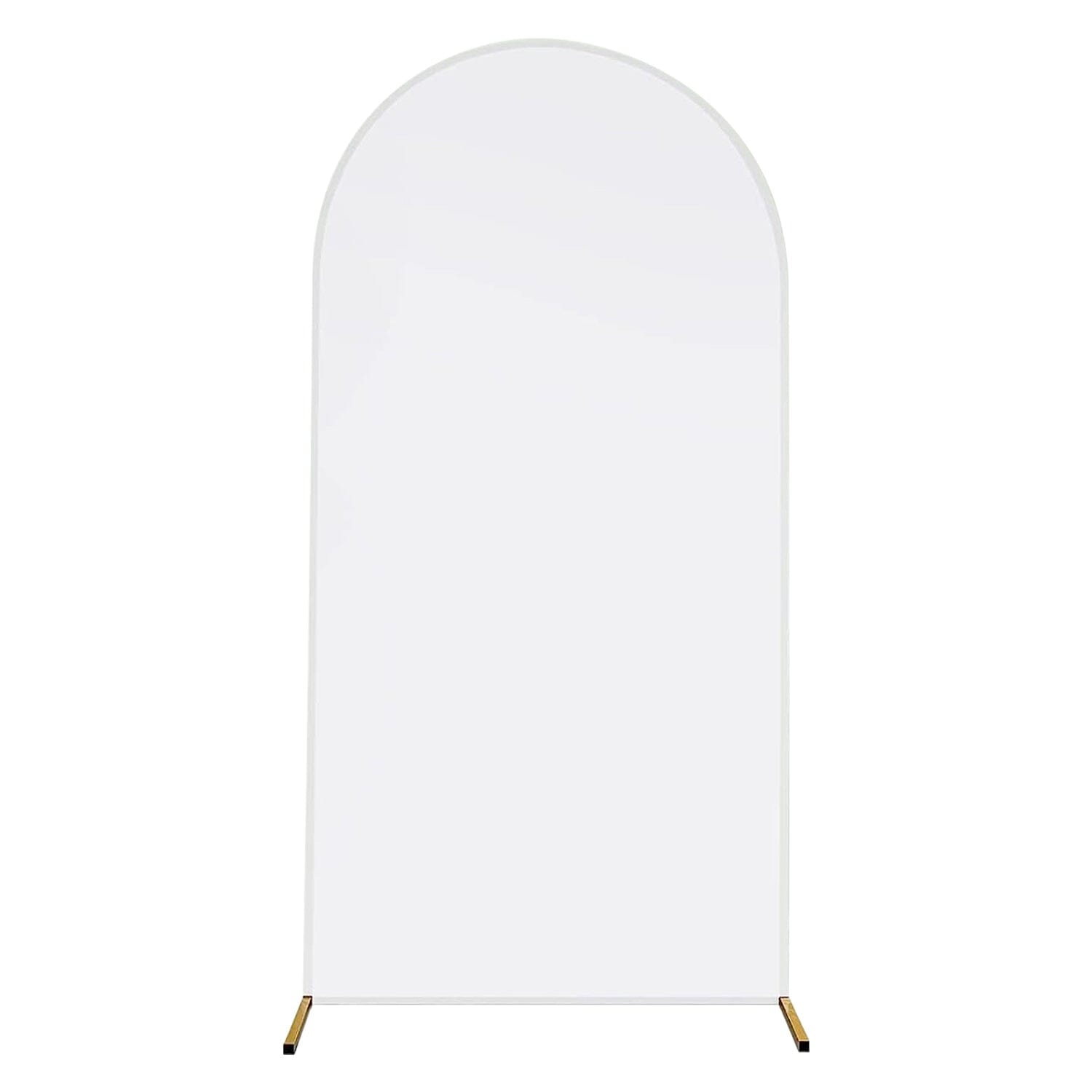 Arch Backdrop Stand Cover White Spandex Fitted Double-Sided Background Covering Cheap Pirce