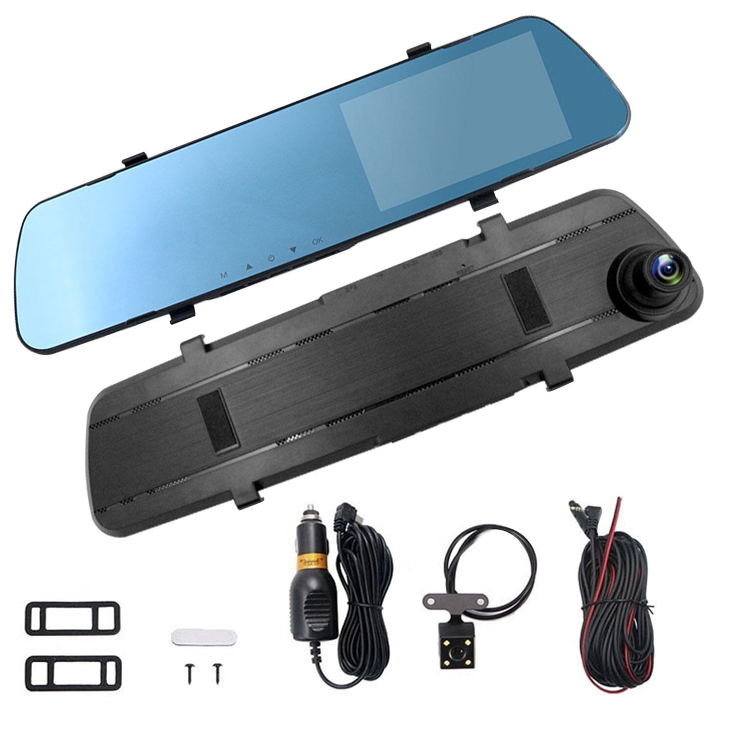 1080P Car DVR 4.3inches Dash Cam with 140° Angle Loop Recording Explore