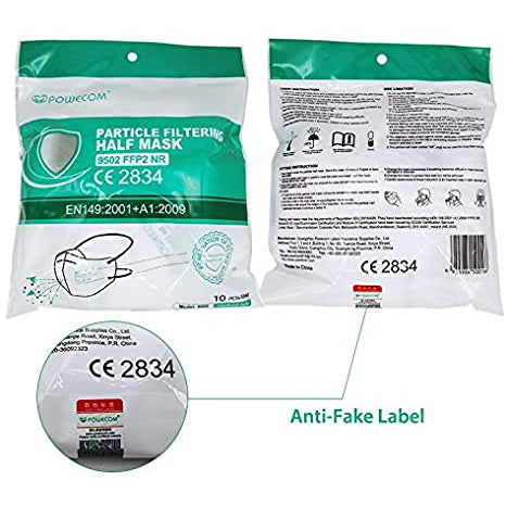 Powecom FFP2 Protective Face Masks Clearance Recommend