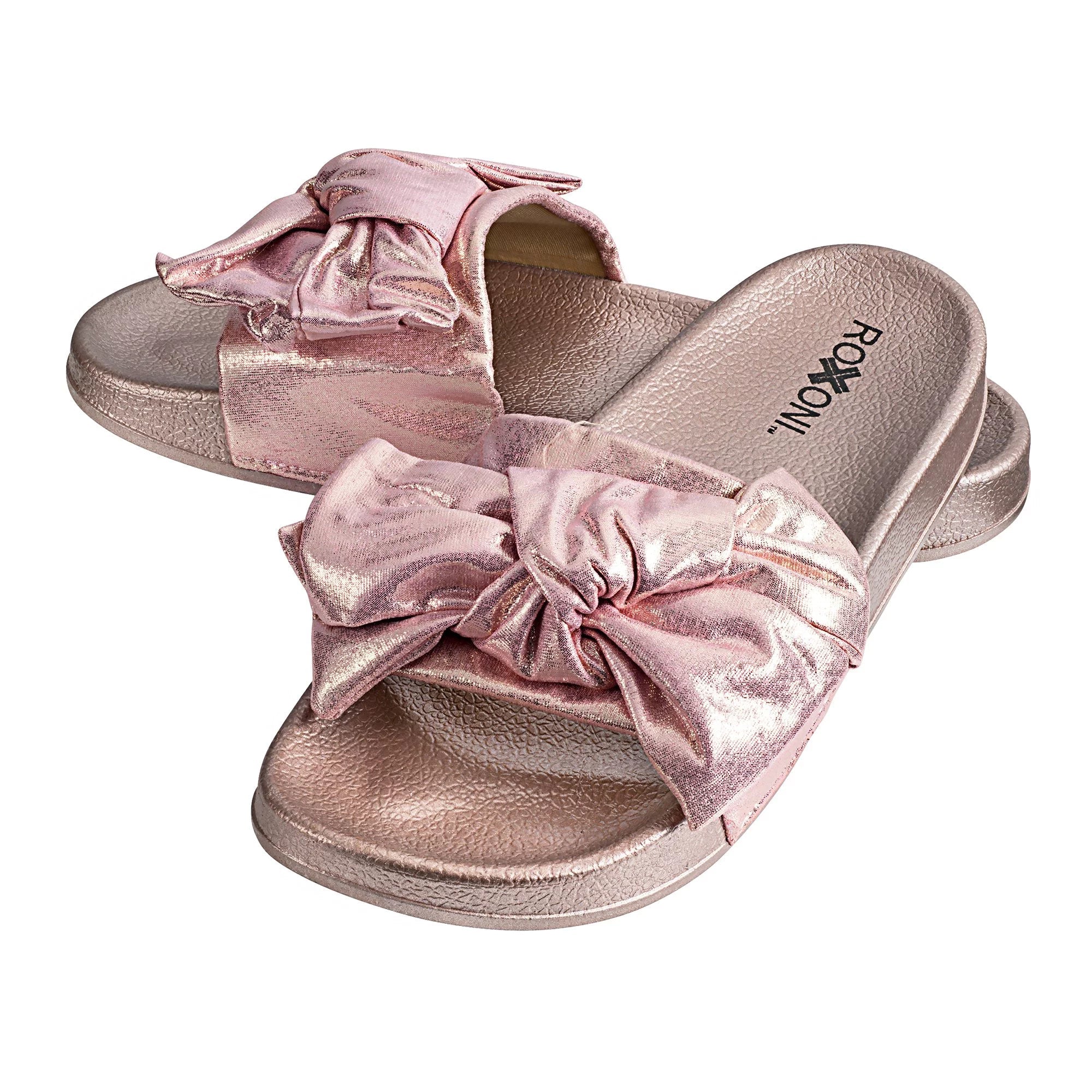 Roxoni Women's Bow Tie Slide Sandal Comfortable Online