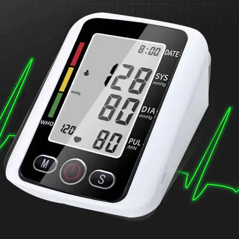 Blood Pressure Digital Upper Arm Automatic Heart Rate Monitor Low Cost Online