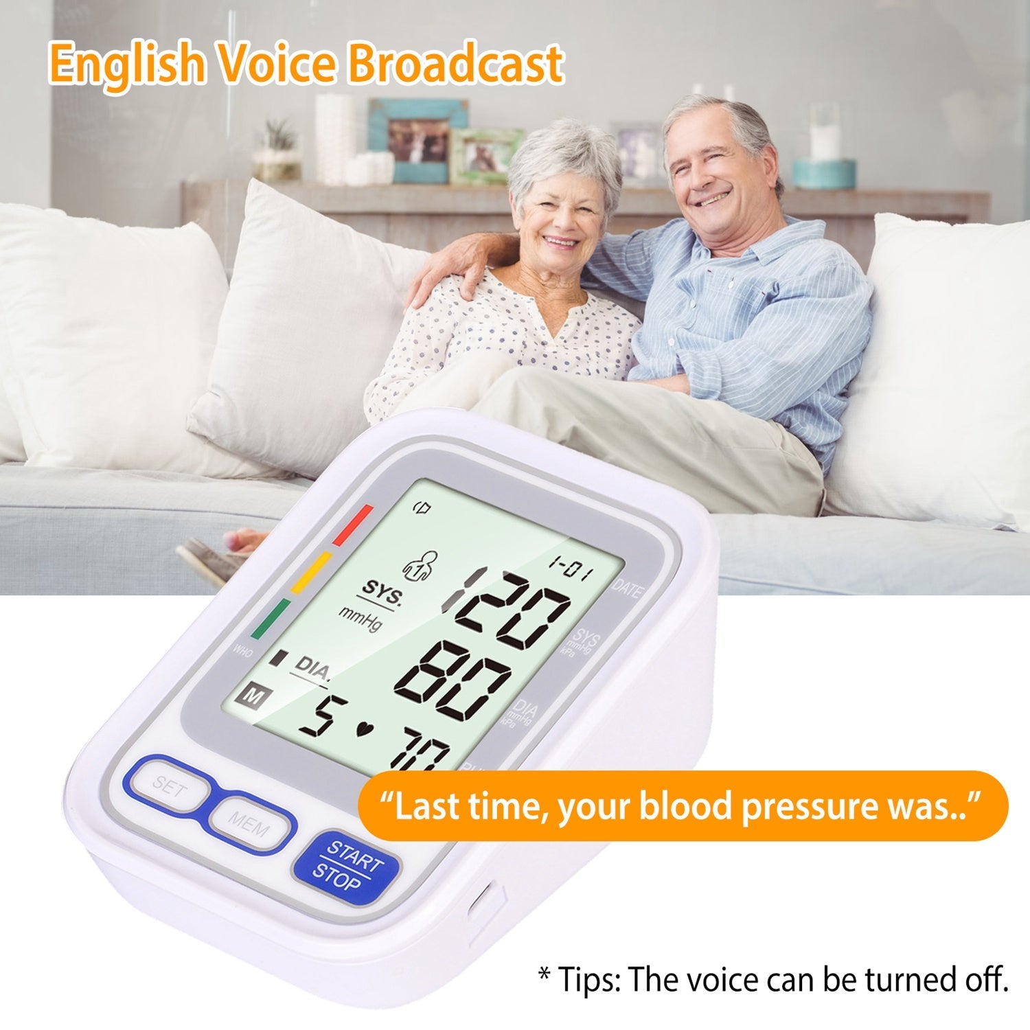 Automatic Arm Blood Pressure Monitor Digital Store Sale