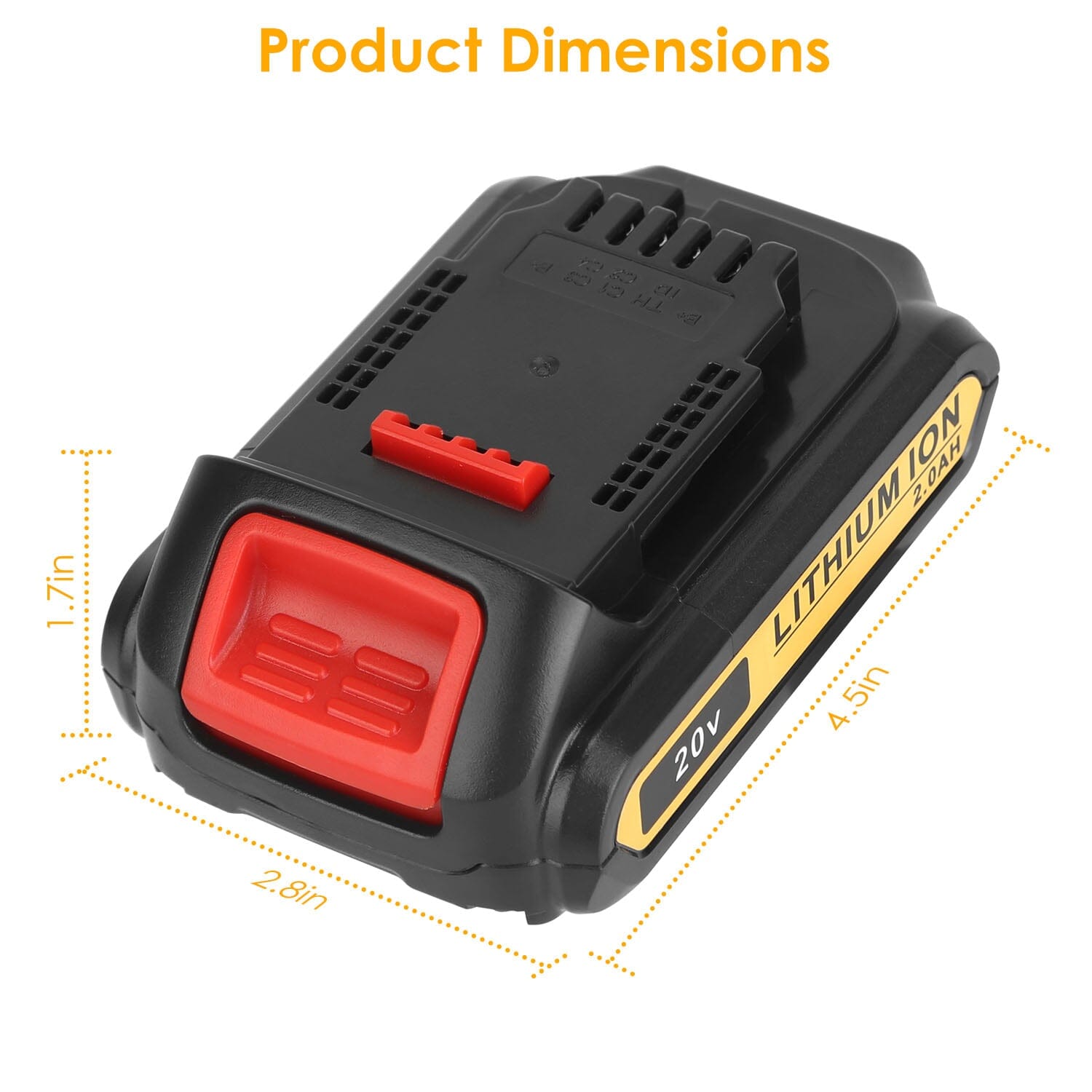 20V Replacement Battery Fit for Dewalt DCB Online Online Outlet Sale