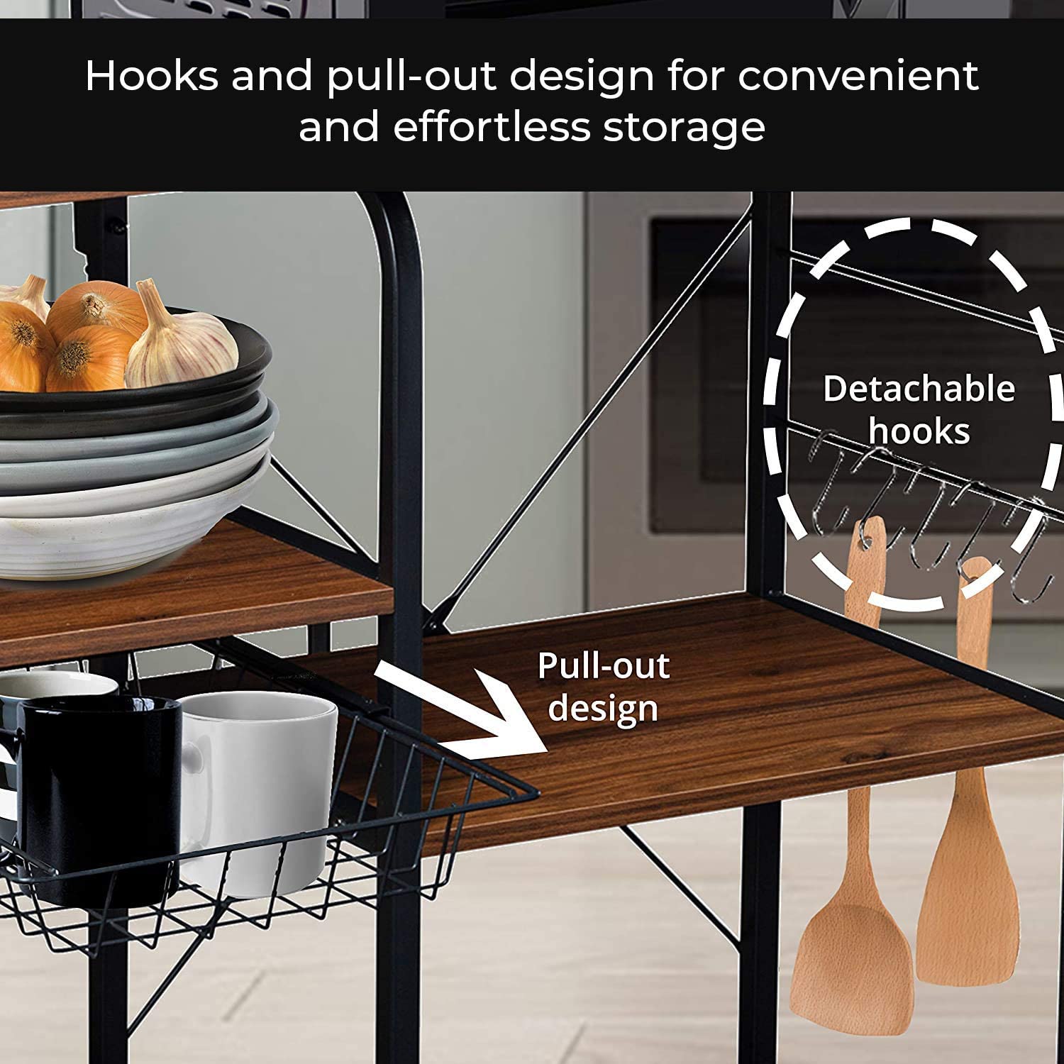 Halter Kitchen Baker's Rack Perfect Cheap Online