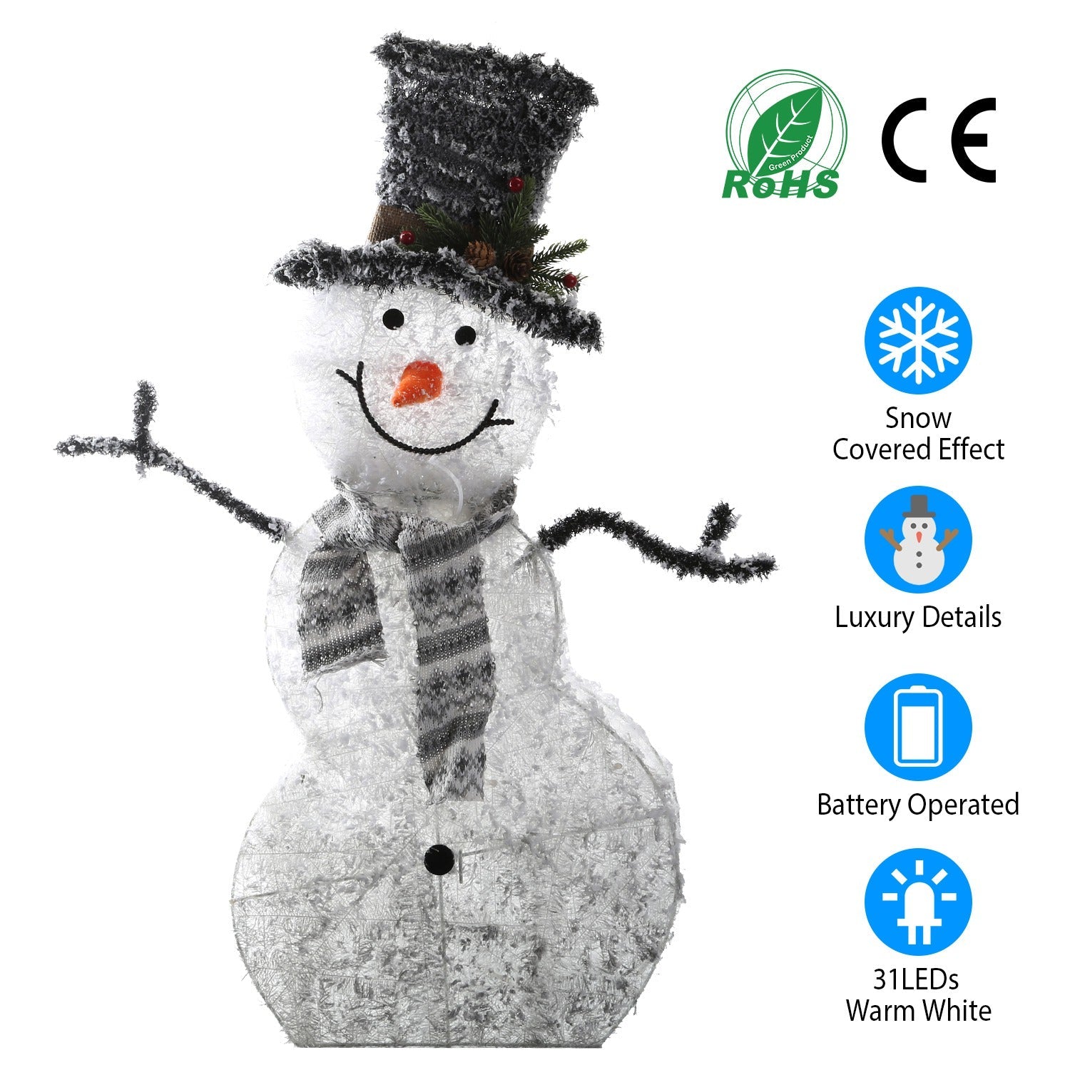 LED Christmas Snowman Decoration Clearance Best