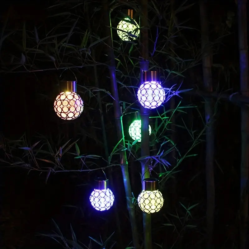 LED Outdoor Solar Lights Garden Light Chandelier Hanging Lamp Sale For Nice