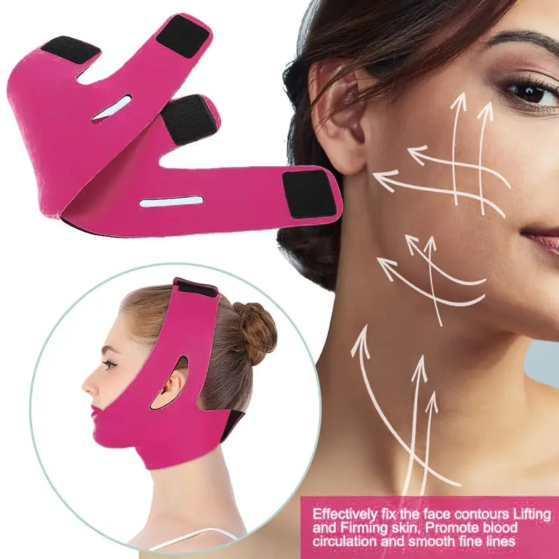 3-Pack: Face Lifting Firming Bandage Face Belt Cheap Best Seller