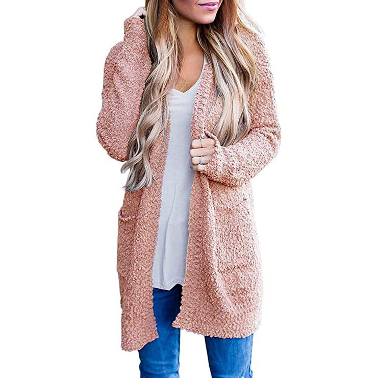 Women's Long Sleeve Soft Chunky Knit Sweater Coat Collections For Sale