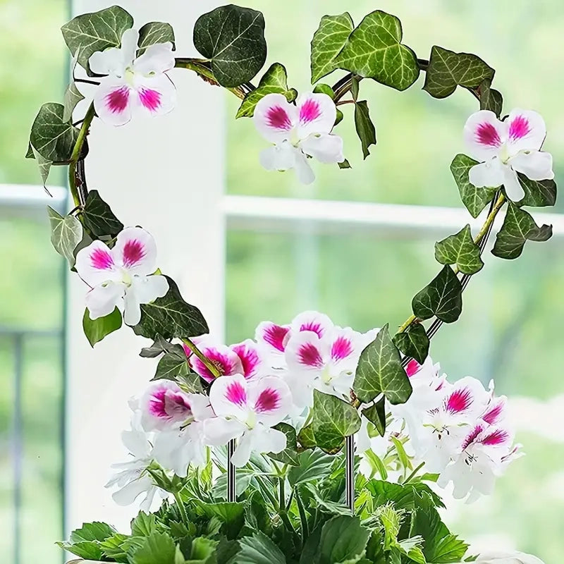 2-Pack: Heart-Shaped Plant Support Stake For Sale Sale Online