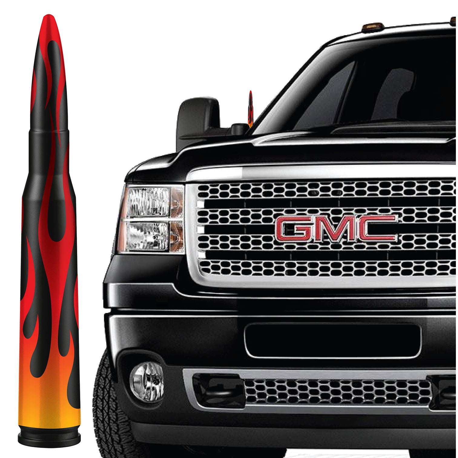 EcoAuto Badass Bullet Antenna Replacement Fits All Chevy & GMC Truck Big Discount Online