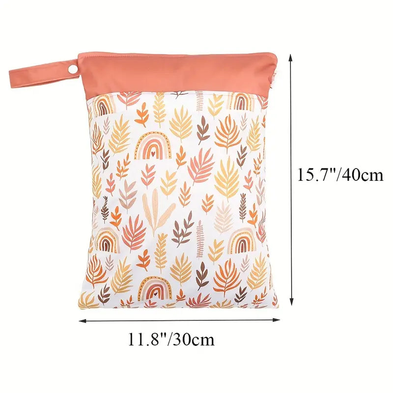 Waterproof Reusable Wet Bag Wet Dry Bags For Cloth Diapers & Breast Pump Parts Free Shipping Supply