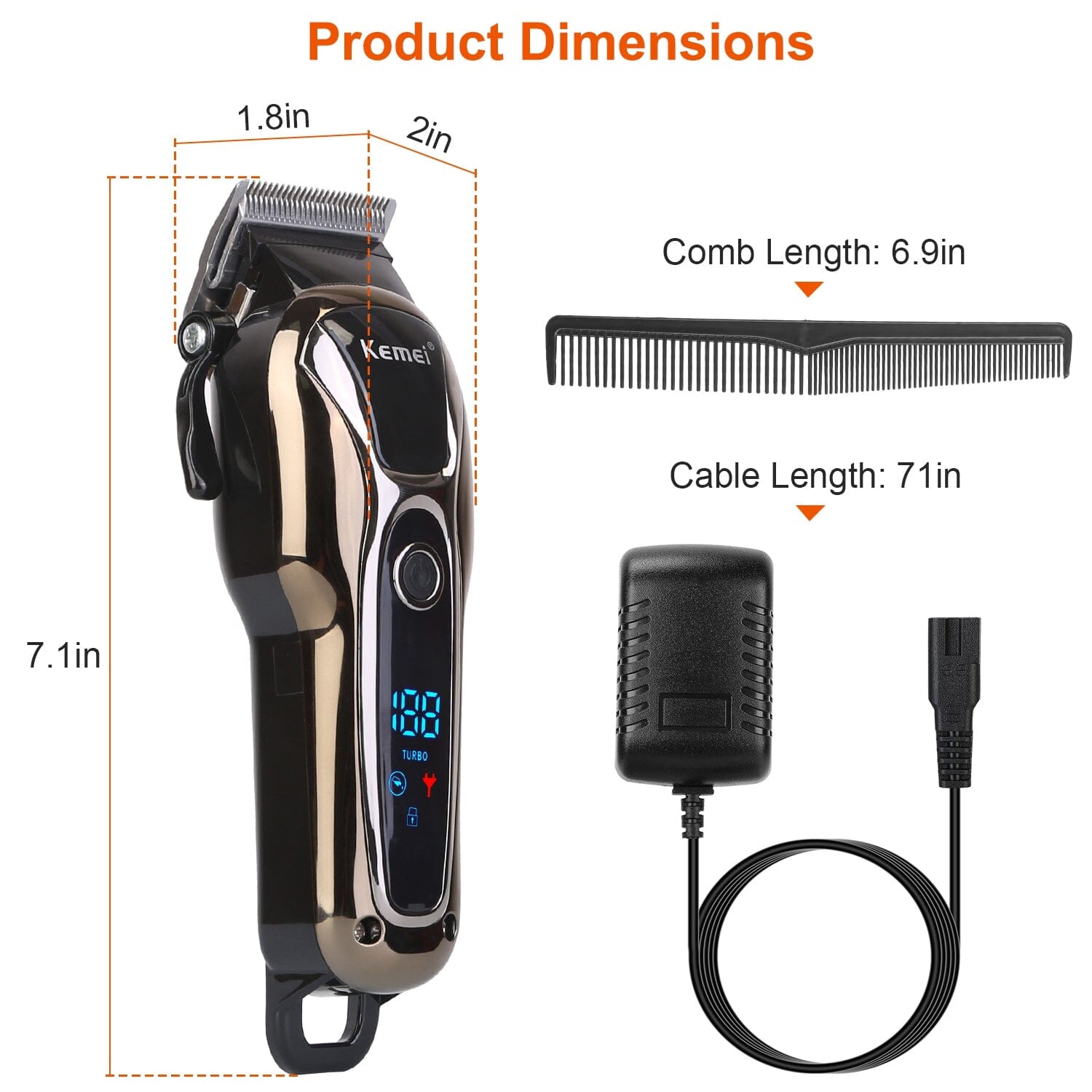 Rechargeable Electric Hair Clipper Cheap Sale Amazing Pice