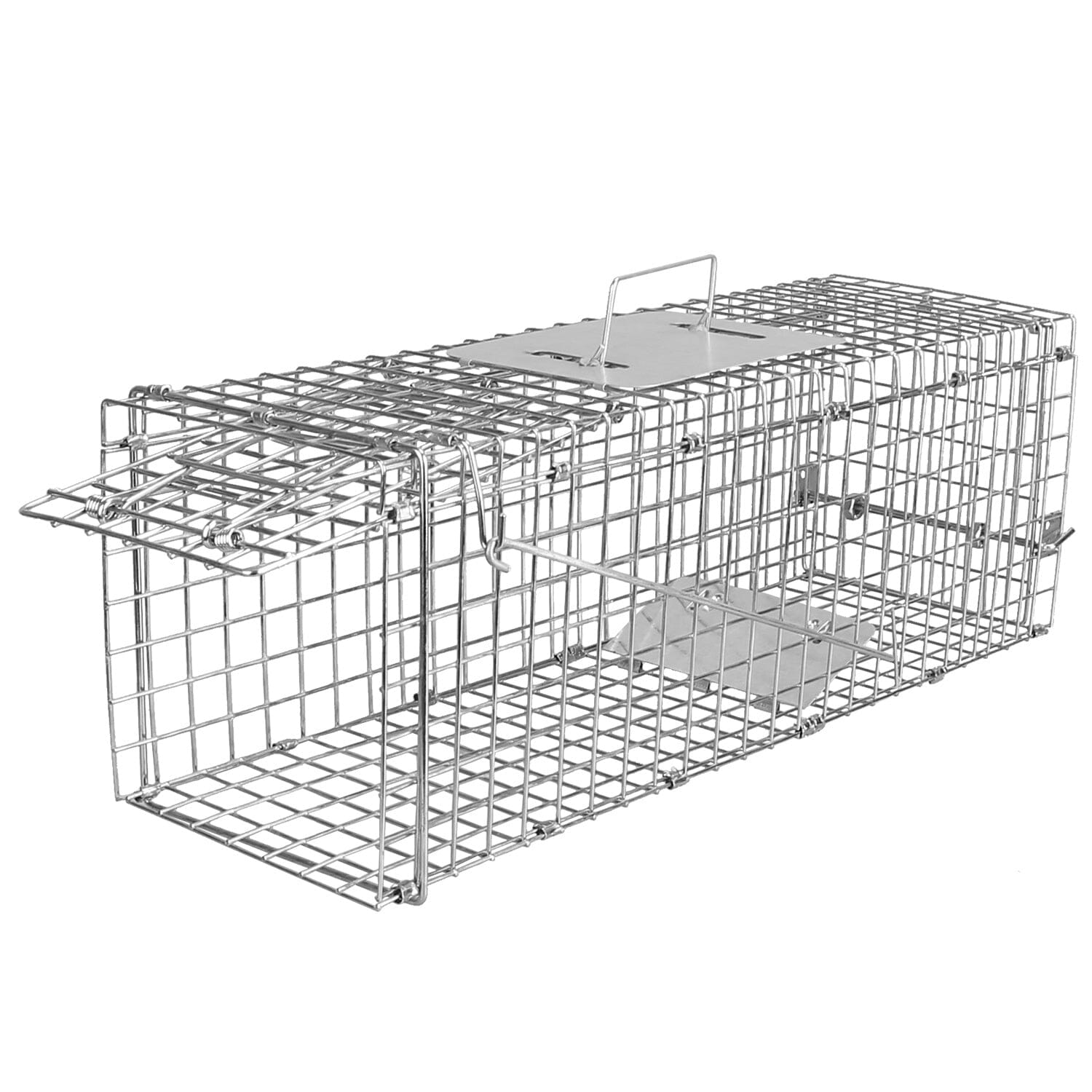 Humane Live Animal Rodent Cage Collapsible Galvanized Wire Inexpensive Sale Online