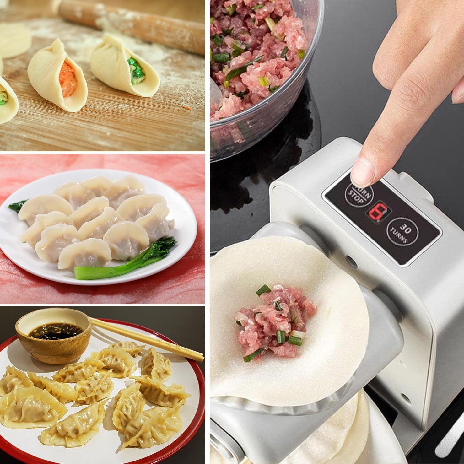 Easy Electric Machine Dumpling Press Authentic Cheap Pice