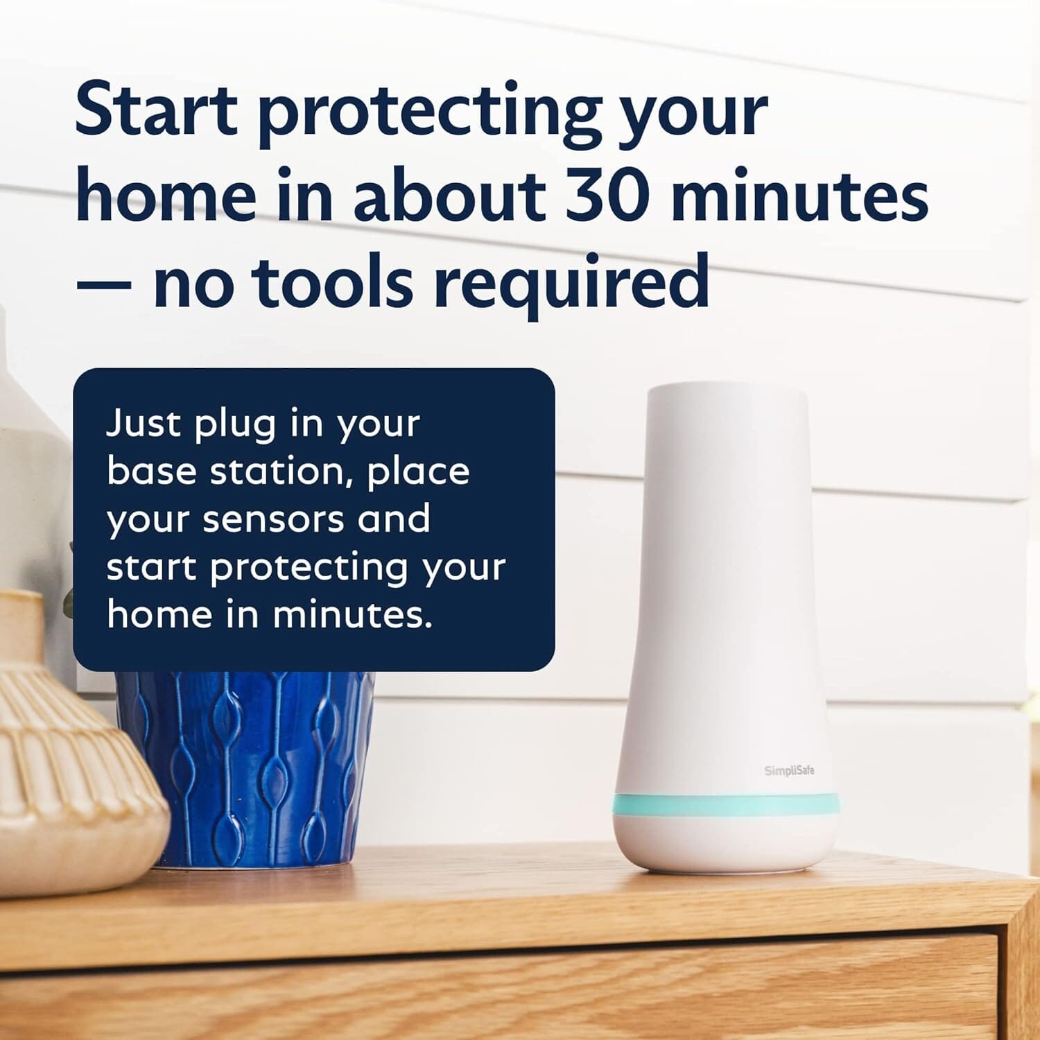 10-Piece: SimpliSafe Wireless Home Security System with Outdoor Camera (Refurbished) Outlet Manchester