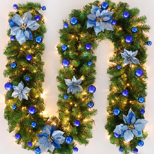 2.7 Meter Christmas Rattan Garland Decorative Free Shipping