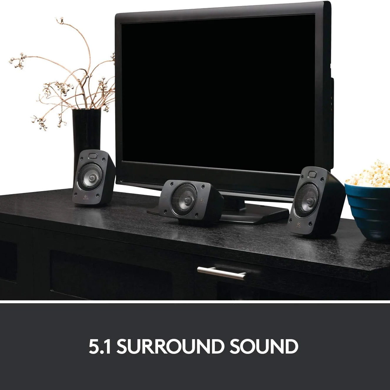 Logitech Z906 5.1 Surround Sound Speaker System - THX, Dolby Digital and DTS Digital Certified (Refurbished) Buy Cheap 100% Guaranteed