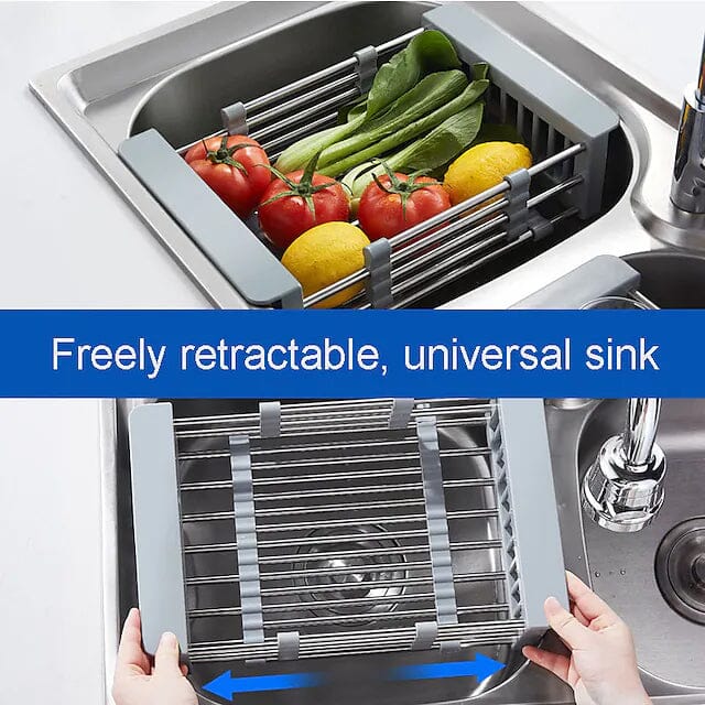 Stainless Steel Frame Drain Basket Telescopic Sink Frame Cheap Pice Low Shipping Fee