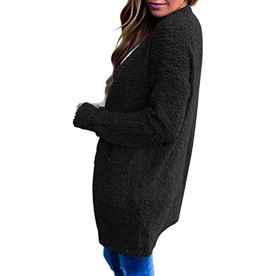 Women's Long Sleeve Soft Chunky Knit Sweater Coat Collections For Sale