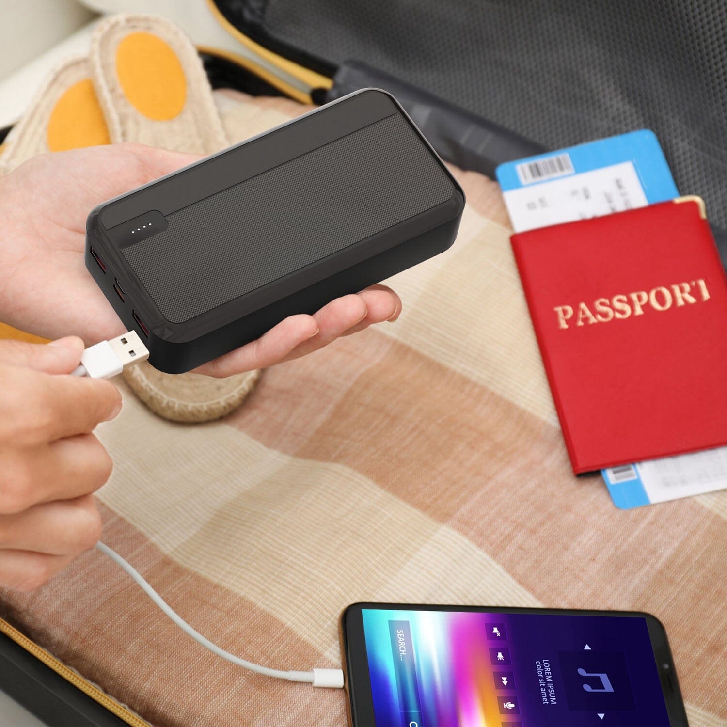 10000mAh or 20000mAh PD22.5W Fast Charging Portable Power Bank Free Shipping Cheap