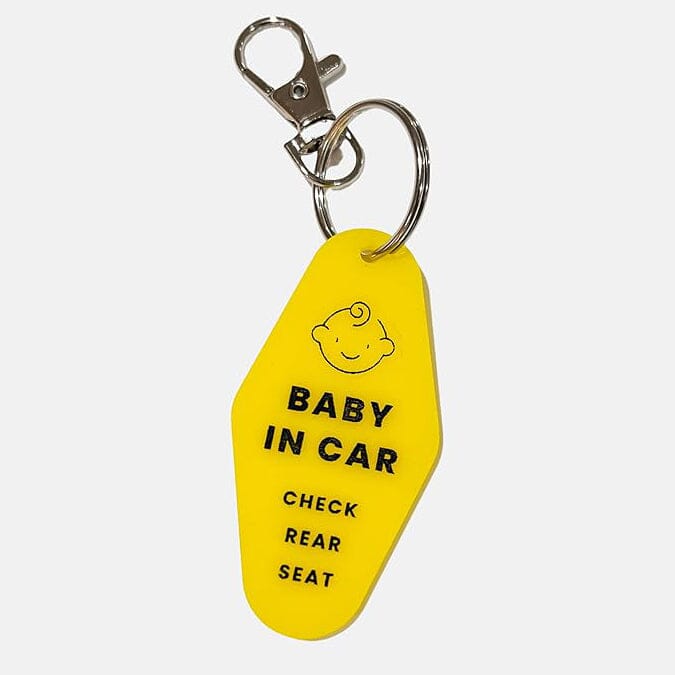 2-Pack: Safe Baby in Car Reminder Keychain Sale New Styles