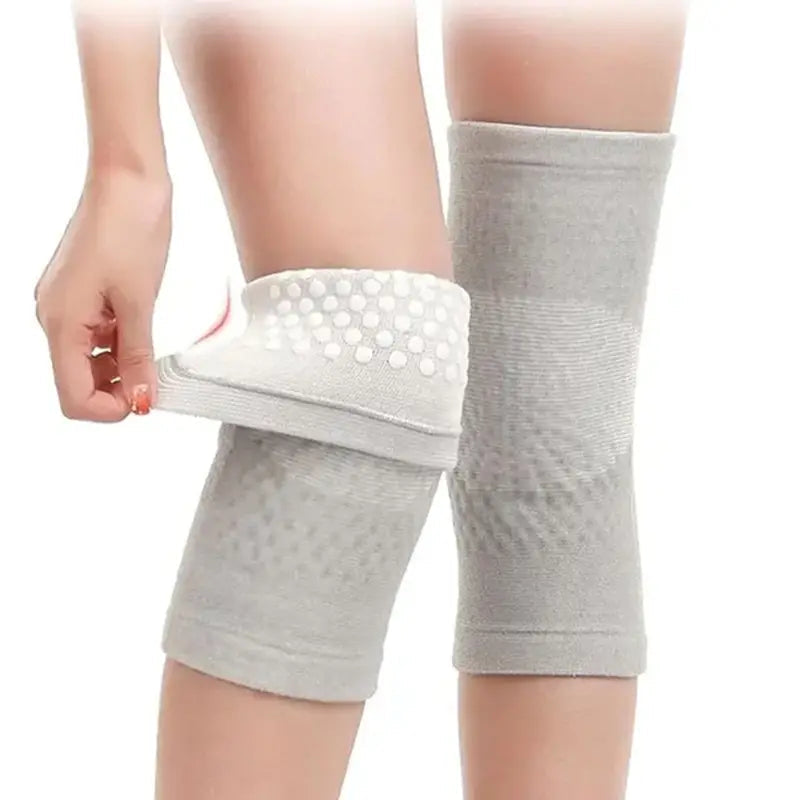 2-Pieces: Self Heating Support Knee Pads Elbow Brace Warm Cheap Sale Perfect