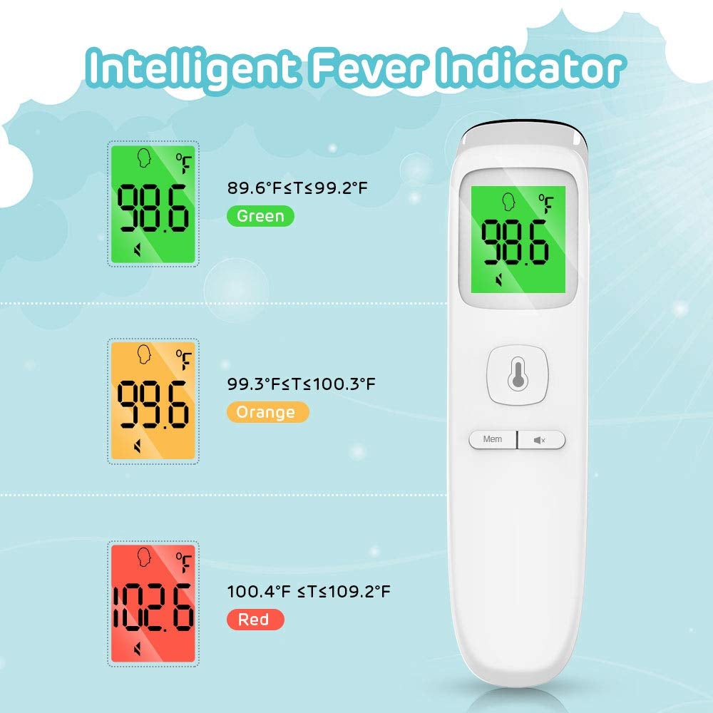 Non Touch Baby and Adults Forehead Thermometer Discount 2025 Newest