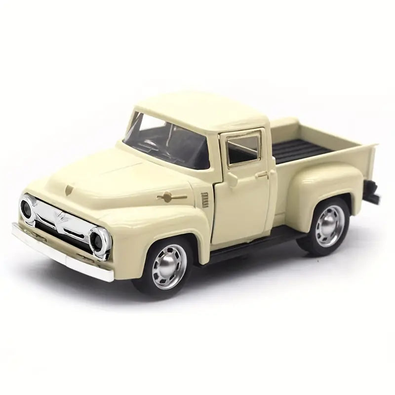 Vintage Mini Diecast  Truck Christmas Metal Farmhouse Decorative Tabletop Storage High Quality