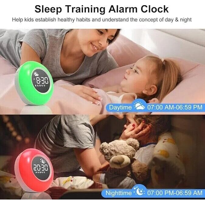 Color Changing Alarm Clock Night Light Sleep Sound Machine For Sale Online