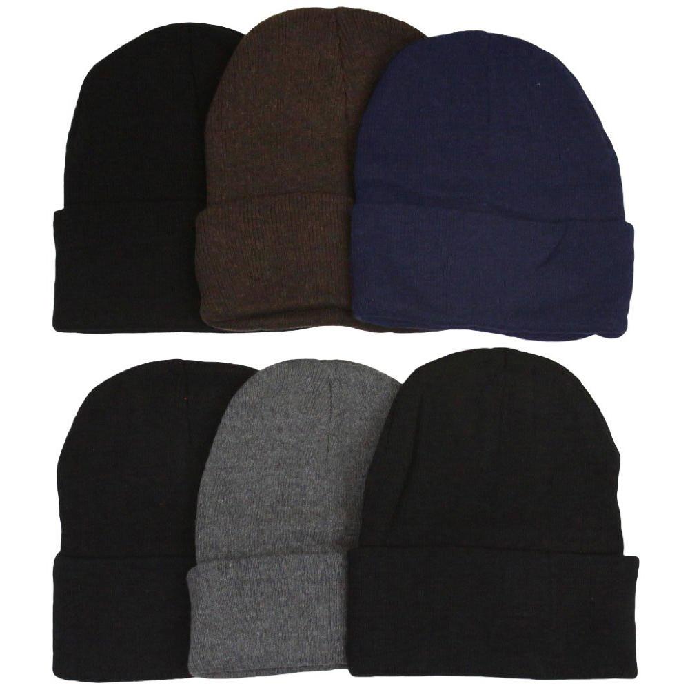 6-Pack: ToBeInStyle Unisex Warm Double-Layered Beanies Cheap Sale Outlet Locations