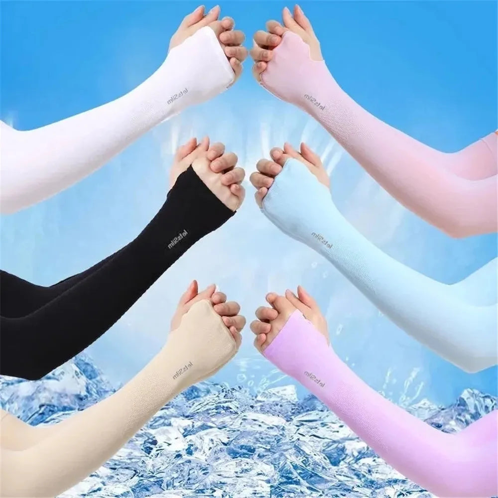 6-Pairs: Ice Silk UV Protection Arm Sleeves Buy Cheap With Credit Card