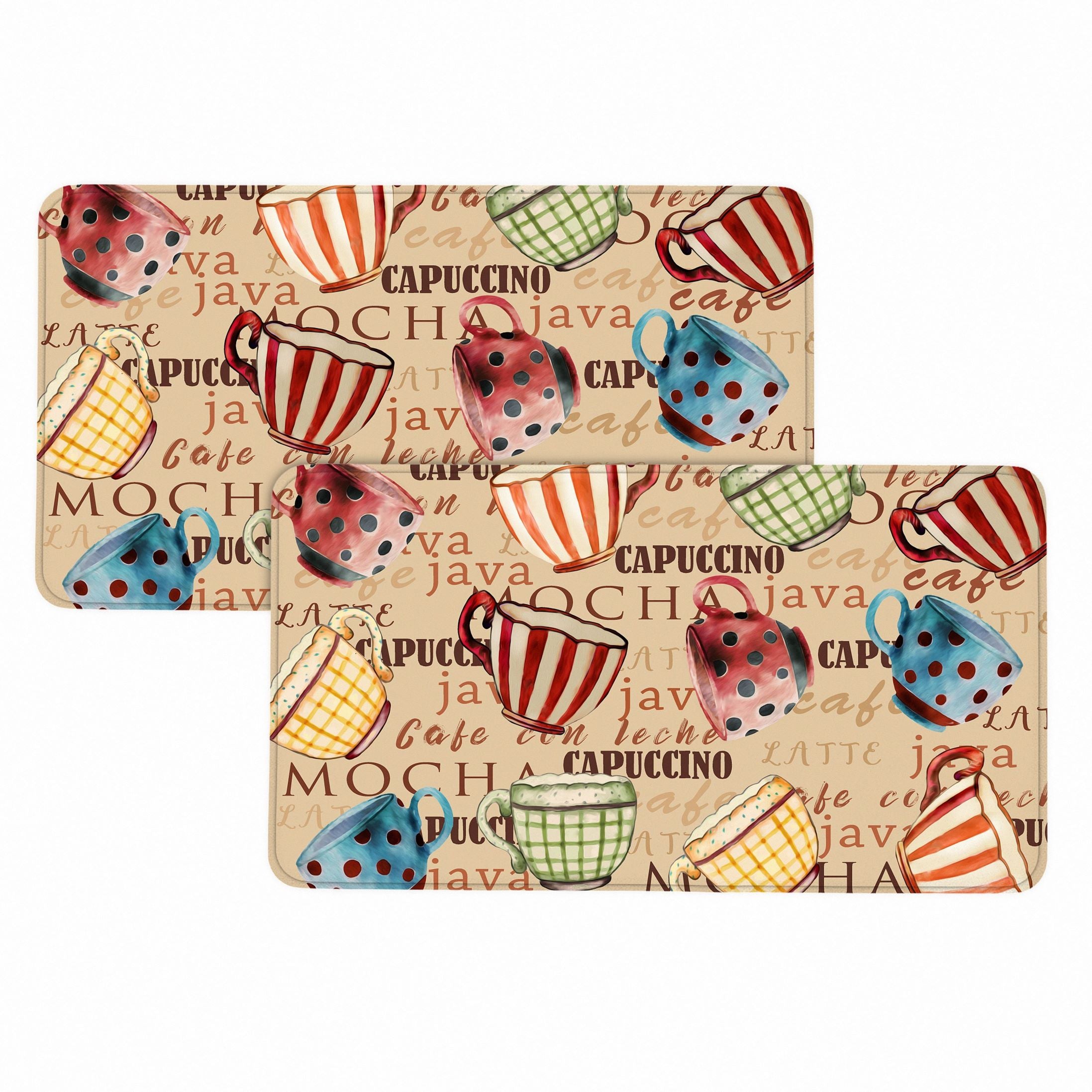 Bibb Home 1-2 Pack Anti Fatigue Cushioned Kitchen Mats Free Shipping Classic