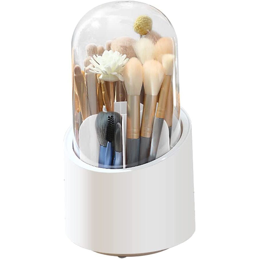 360-Degree Rotating Dustproof Makeup Brush Organizer Footaction Online