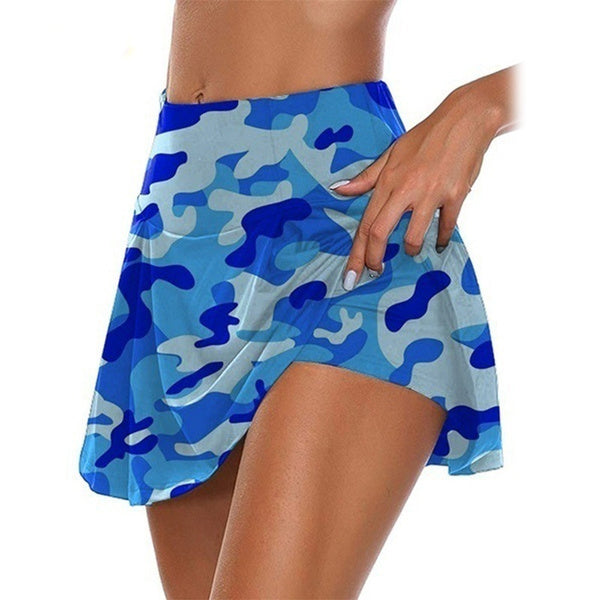 Women's Fashion Camouflage Print Athletic Skirt Clearance Wide Range Of