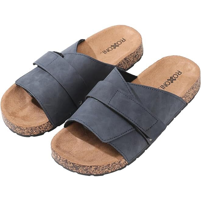 Roxoni Stylish Flat Sandals for Men - Adjustable Strap Clearance Store Sale Online