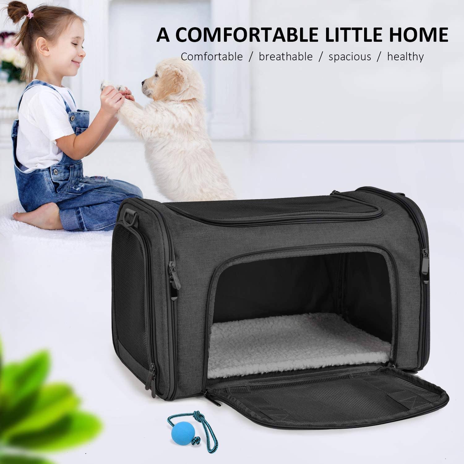 Collapsible Cat Dog Carrier 100% Original