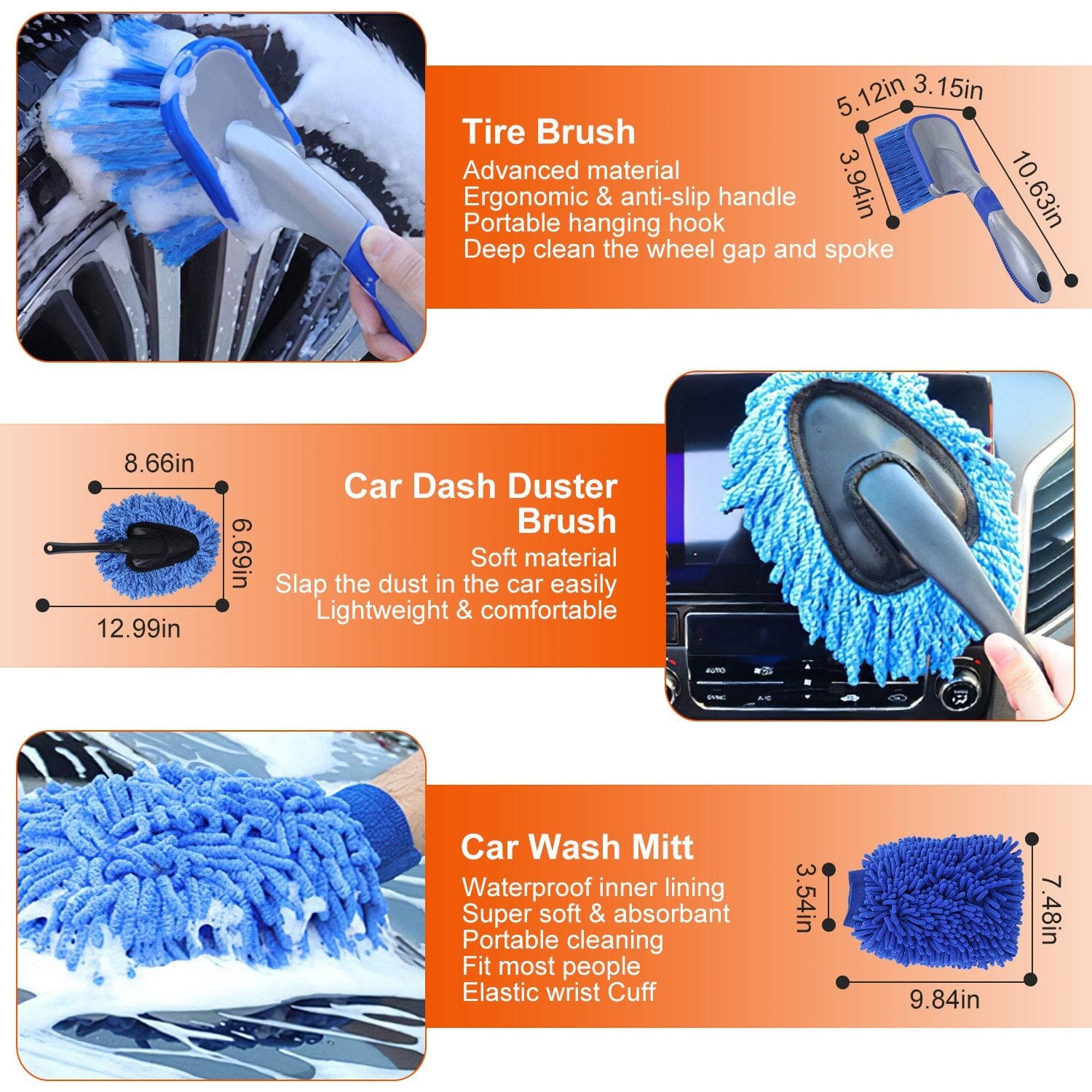 26-Pieces: Car Detailing Brush Kit Sale Manchester Great Sale