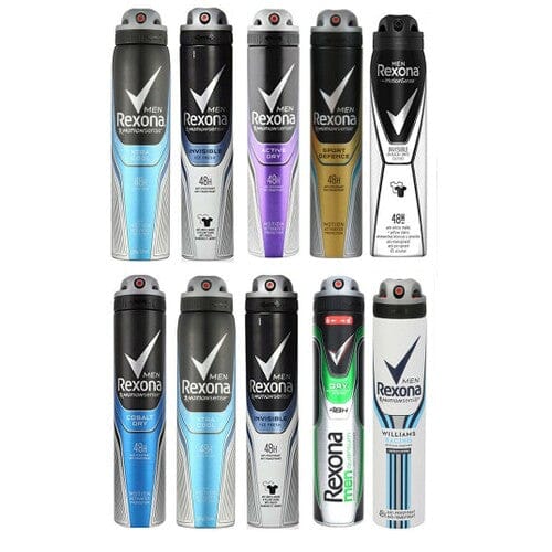 10-Pack: Men Rexona Anti-perspirant Deodorant Body Spray Manchester Sale Online