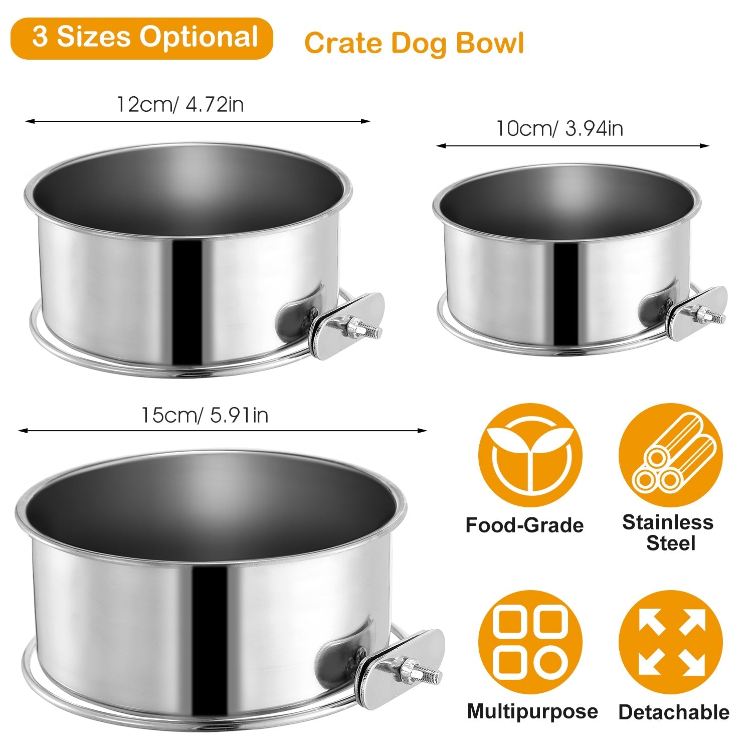 Stainless Steel Dog Pet Bowl Genuine Sale Online