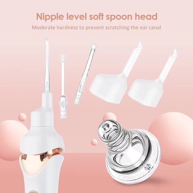 Electric Ear Cordless Safe Vibration Painless Vacuum Ear Wax Pick Cleaner Remover Spiral Cheap Sale Cheapest