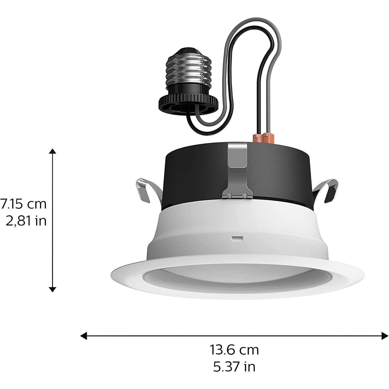 Philips Hue White and Color Ambiance Extra Bright High Lumen Dimmable 4 LED Outlet 2025