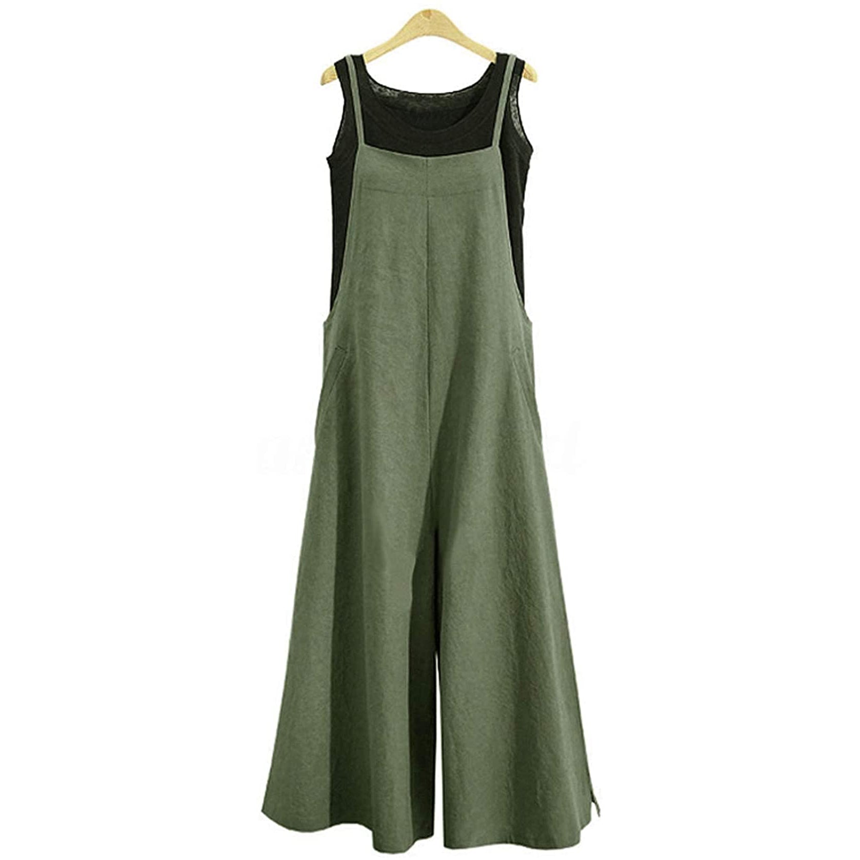 Women's Casual Loose Long Wide Leg Jumpsuits Outlet Cheap Quality