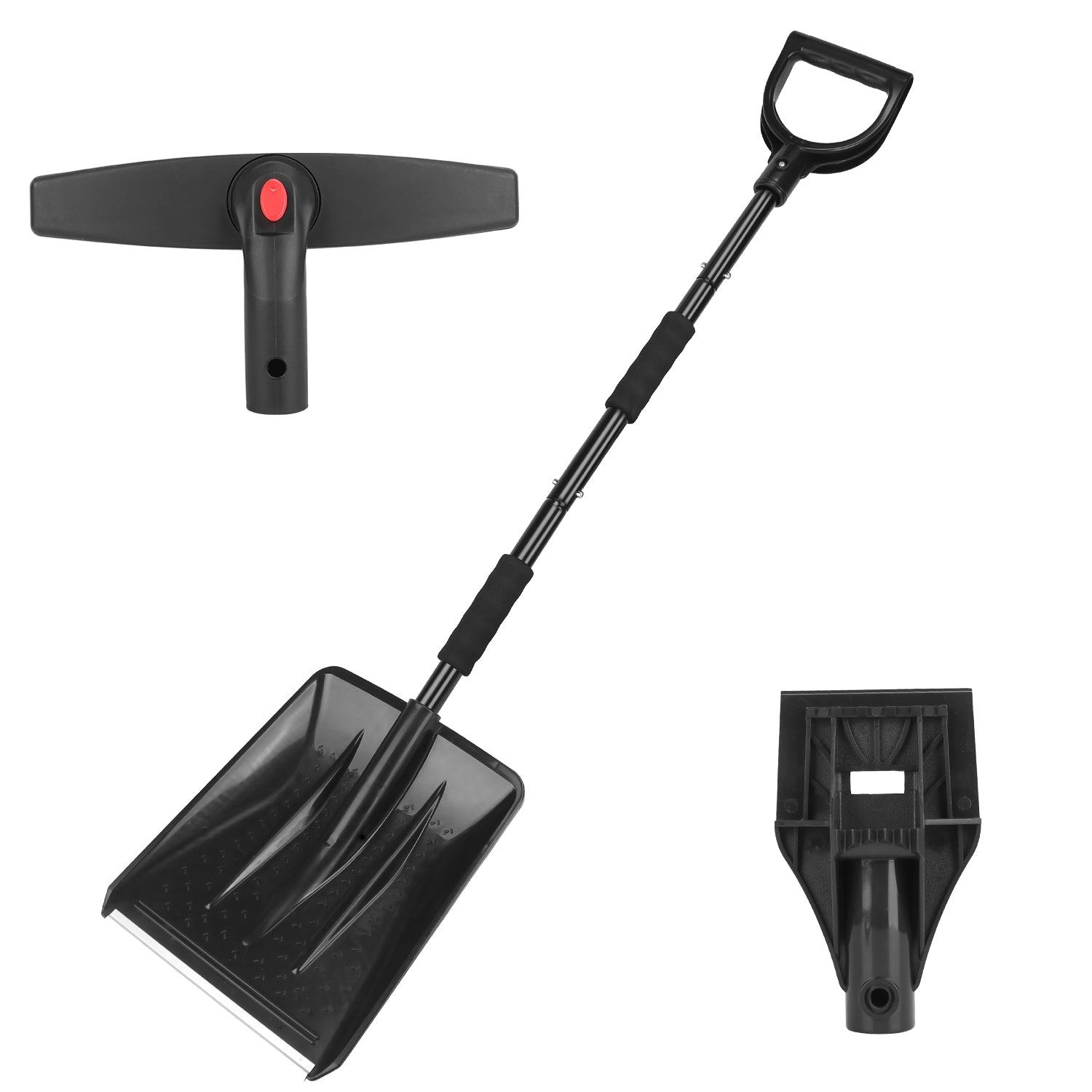 3-in-1 Snow Shovel Kit Brush Ice Scraper Free Shipping Online