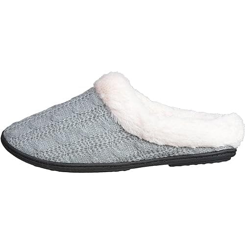 Roxoni Women's Slippers Cable Knit Super Cozy Comfort Clog Cheap Get Authentic