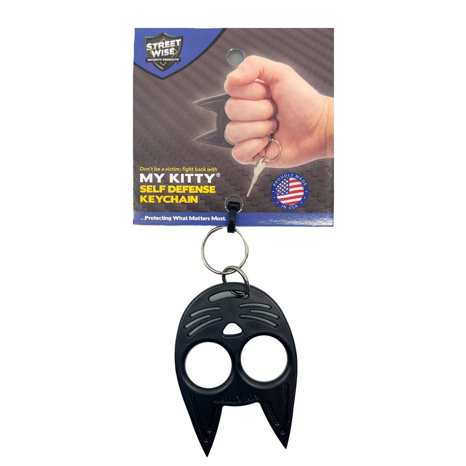 My Kitty Self-Defense Keychain with Card Nicekicks Online