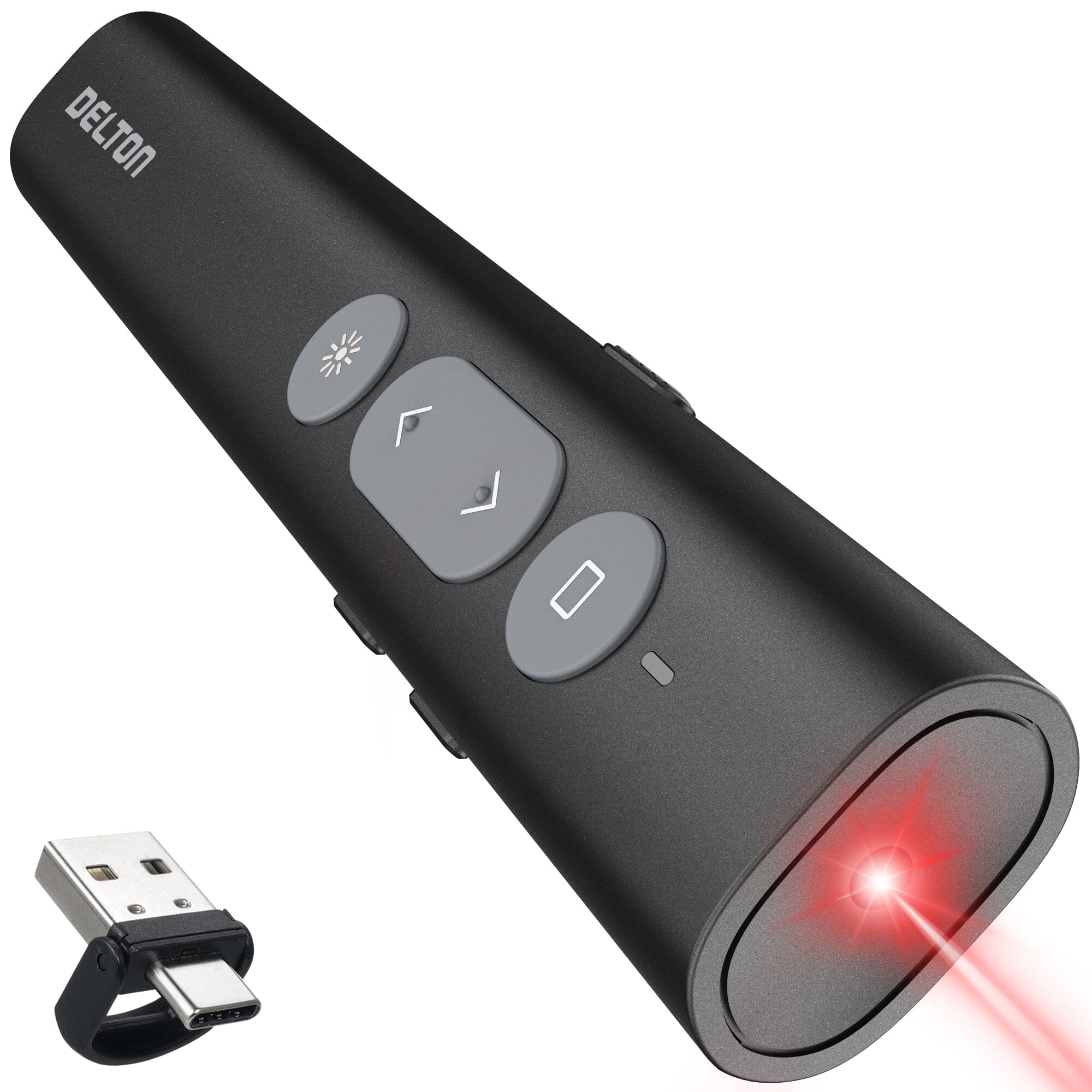 Delton LP21 Wireless Laser Pointer Presenter Remote Presentation Clicker Discount Brand New Unisex