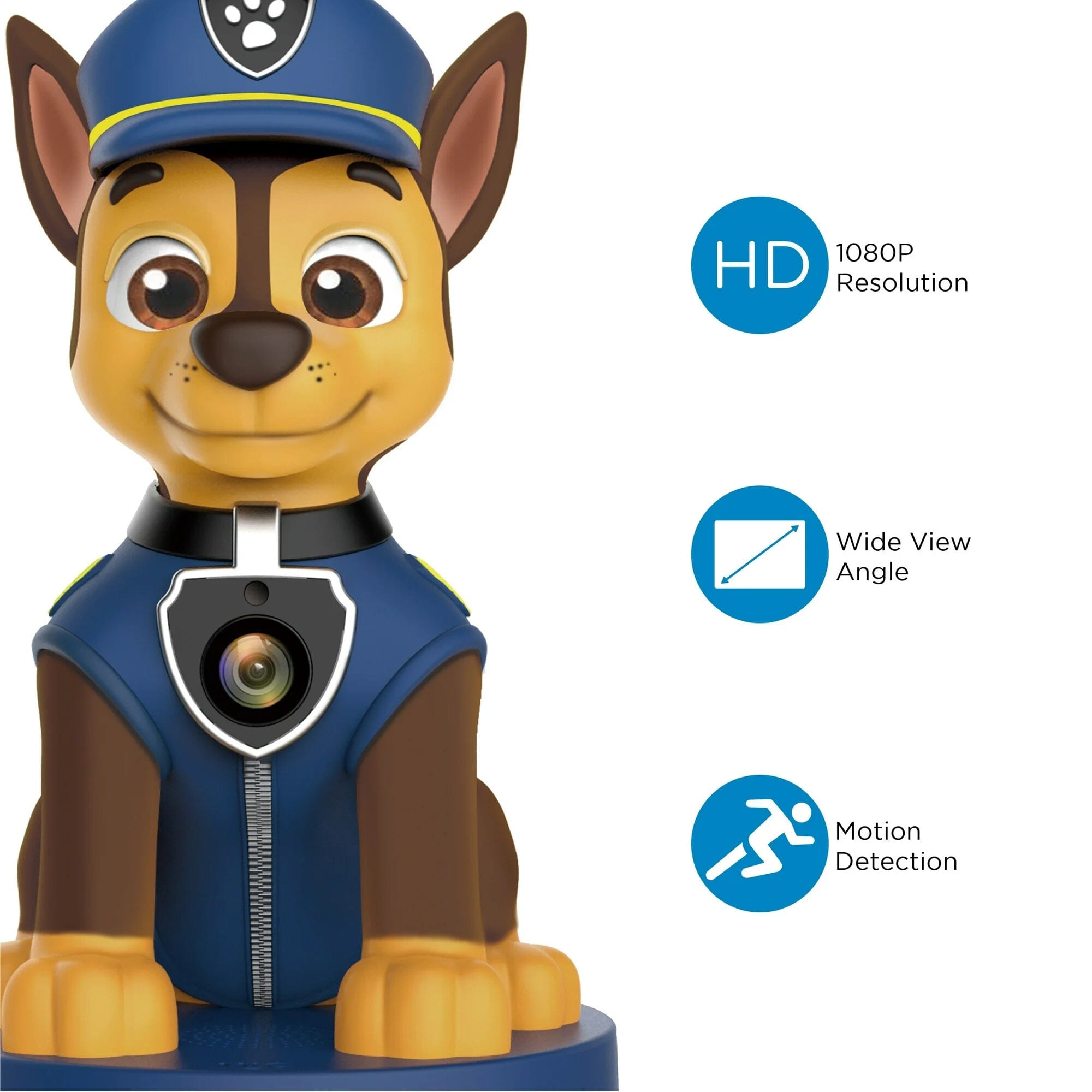 Ematic EPWB1402 PAW Patrol Chase 1080p HD Wifi Security Camera Monitor with Two-Way Audio and Night Vision CCTV Buy Cheap For Cheap