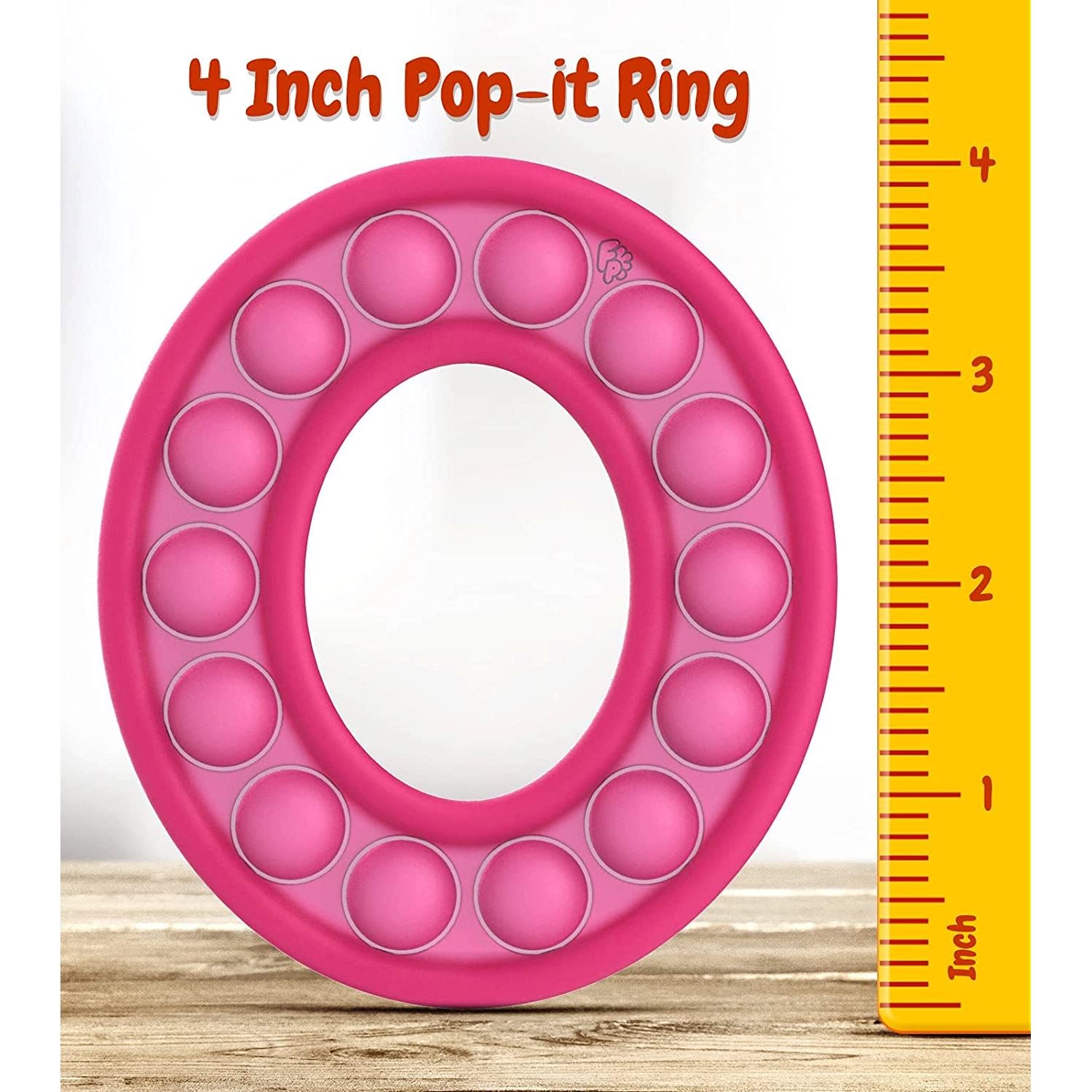 5-Pack: Pop It Fidget Toy Sensory Push Bubble Circle Pop Its Sale Manchester