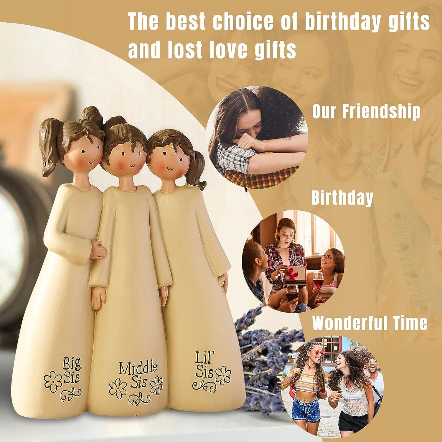 Sisters And Friends Sculpture Decorative Ornaments Buy Cheap Websites